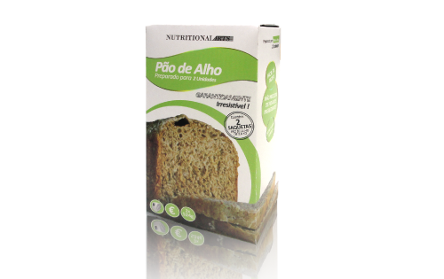NutritionalARTS Pacote 2 Saquetas PÃ£o Alho 0.8Kg